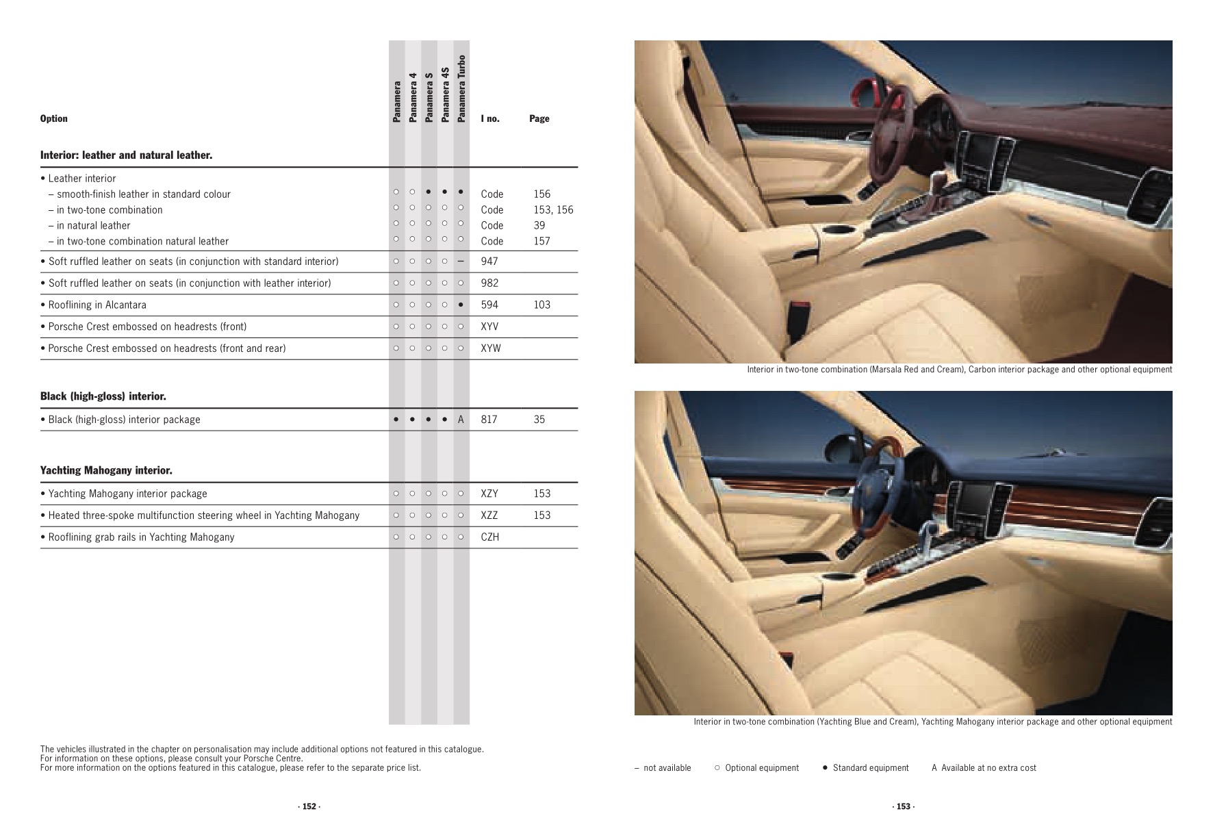 2010 Porsche Panamera Brochure Page 21